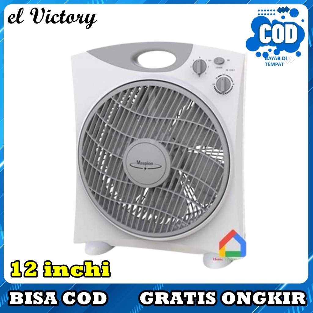 MASPION EX2109 Kipas Angin Kotak Duduk Meja Daya 45 Watt