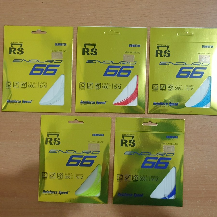 SENAR RAKET BADMINTON BULUTANGKIS RS ENDURO 66 ORIGINAL