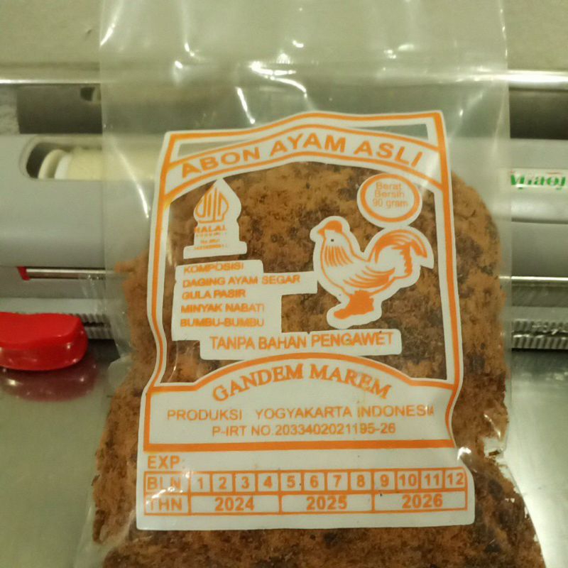 

abon ayam 90 gr