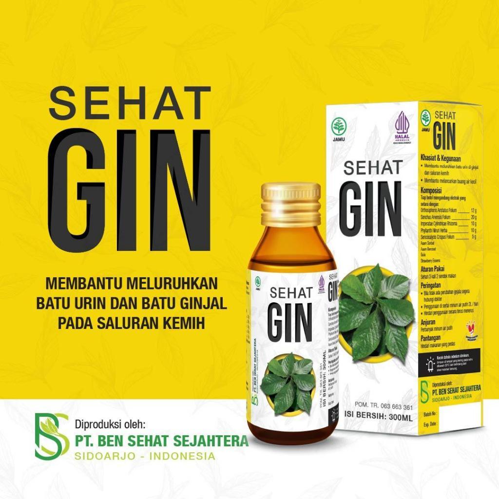 

Sehat Gin 300 ml - Melancarkan Buang Air Kecil, Batu Ginjal