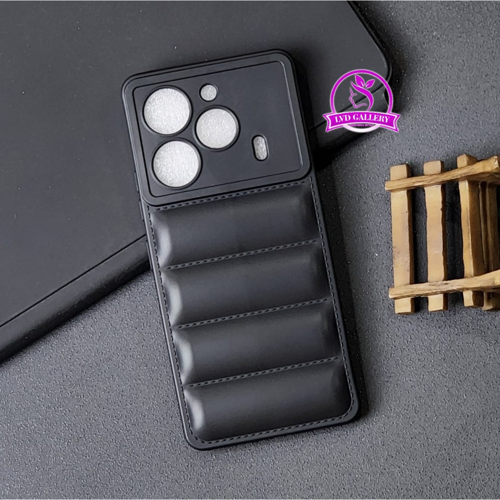 Tecno Pova 6 Tecno Pova 6 Pro SoftCase Pillow Macaron Black Case Bantal Tecno Pova 6 Tecno Pova 6 Pr