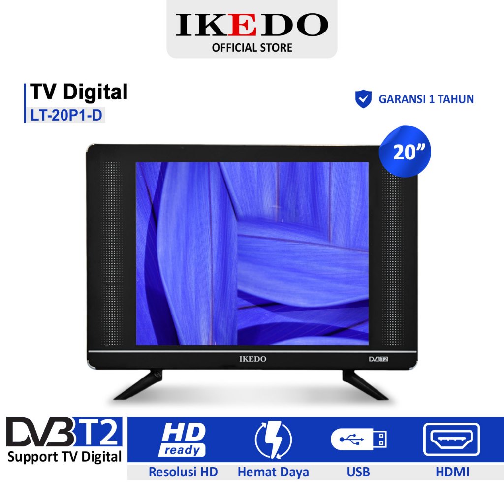 TV Digital 20 inch TV LED IKEDO LT-20P1-D
