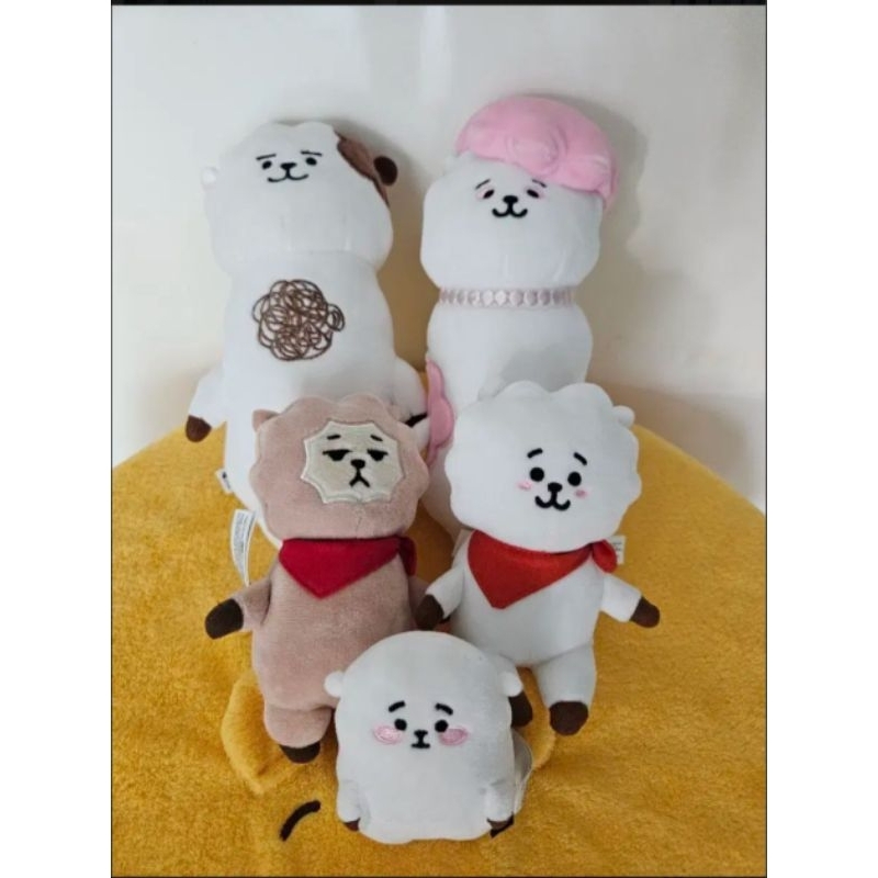 BT21 RJ family universe, tanpa box 1 set doll
