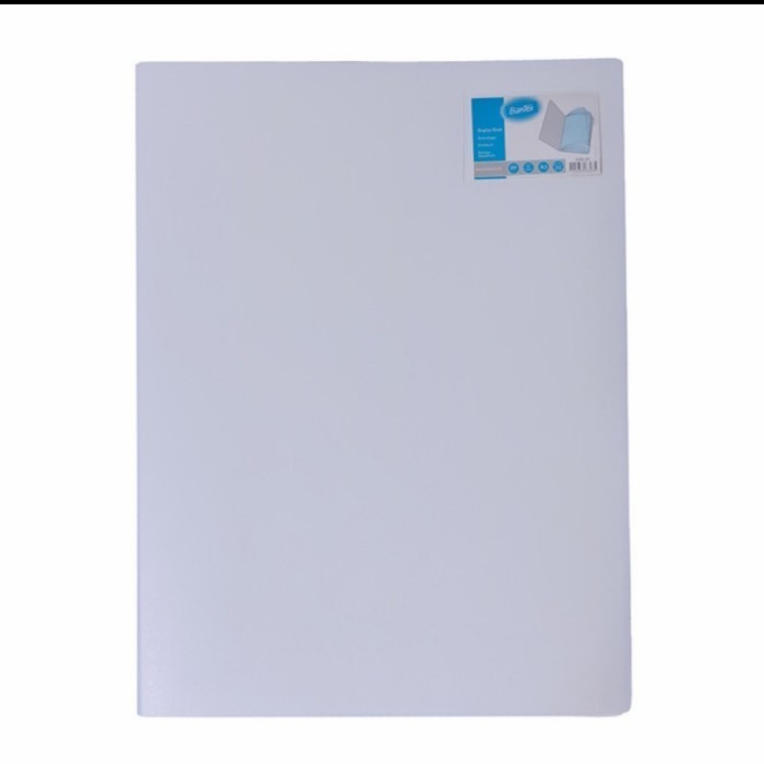 

Bantex Display Book A3 Potrait Clear Holder 20 Pockets - 3163 PUTIH (2O LEMBAR)