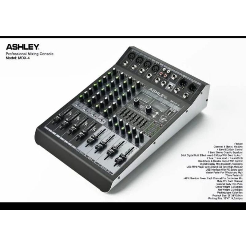 mixer Ashley MDX 4