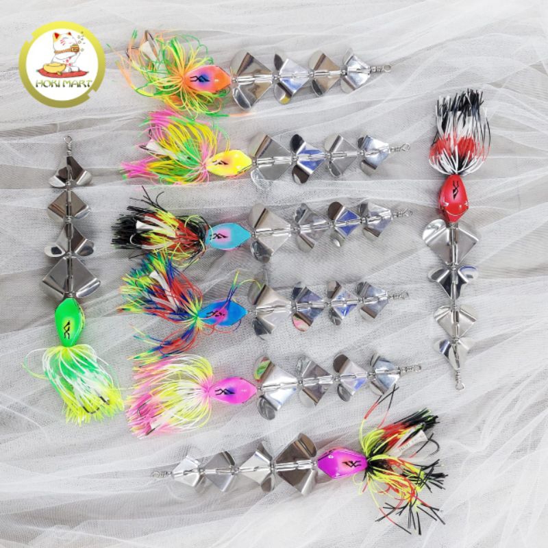 umpan toman slaish bait 4 propeller / slaish bait 4 kipas