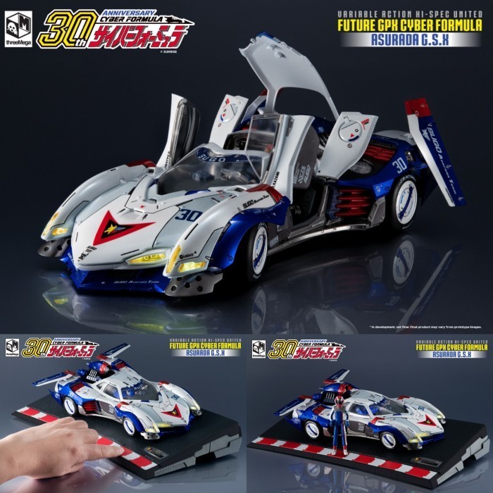 Threezero 3M02890W0 1/18 FUTURE GPX CYBER FORMULA ASURADA G.S.X Figure