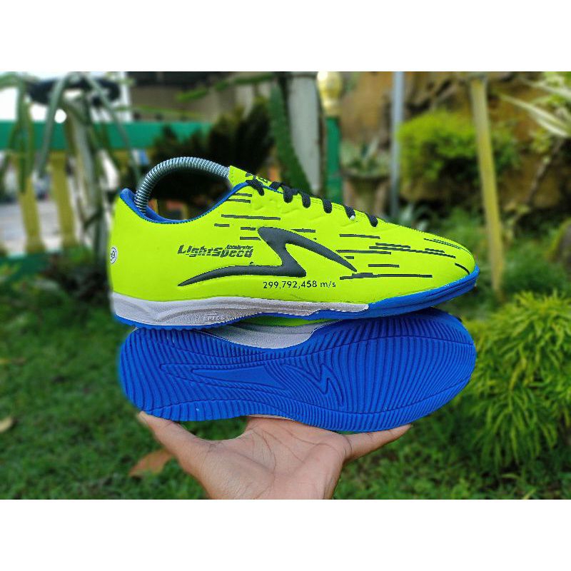 SEPATU FUTSAL SPECS LS HIJAU TOSCA TERLARIS (BISA COD)