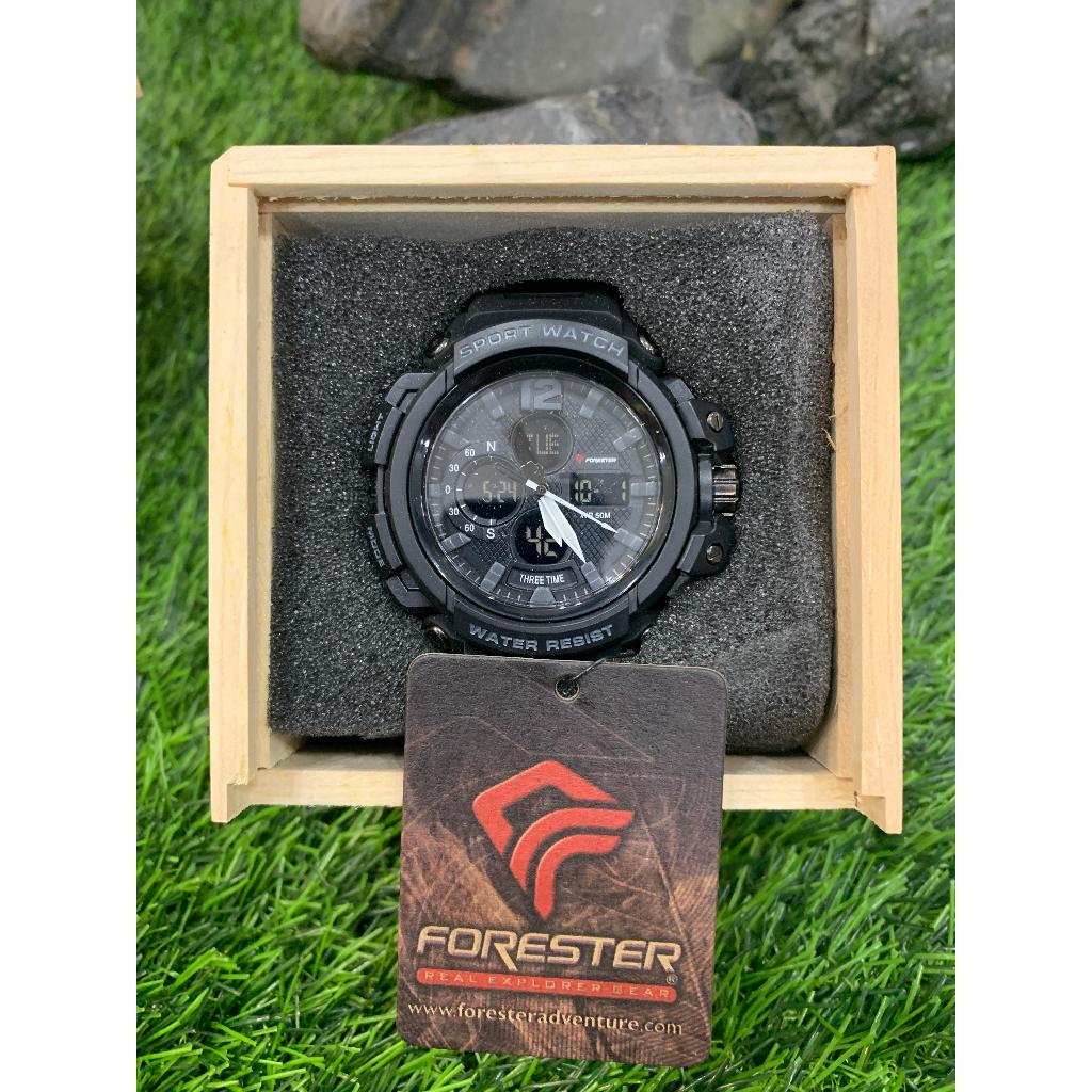 FORESTER JAM TANGAN  DIGITAL ANALOG JTF 1014