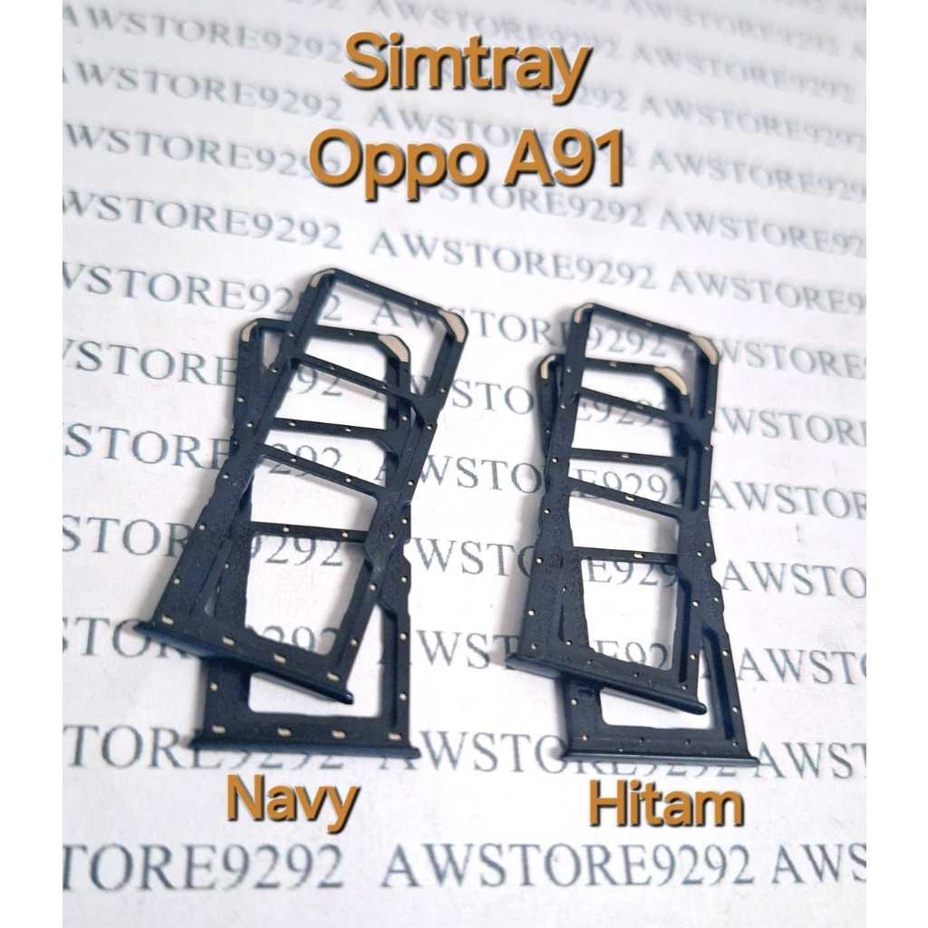 Slot Tempat Dudukan Kartu Simcard OPPO A91 Sim card Lock OPPO A91 Simtray OPPO A91 Sim Tray OPPO A91