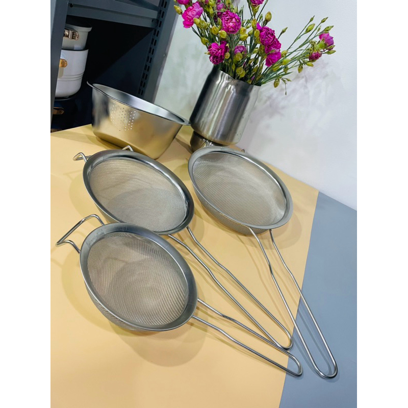 Sendok saringan stainless steel yaya  LC84-1-2-3