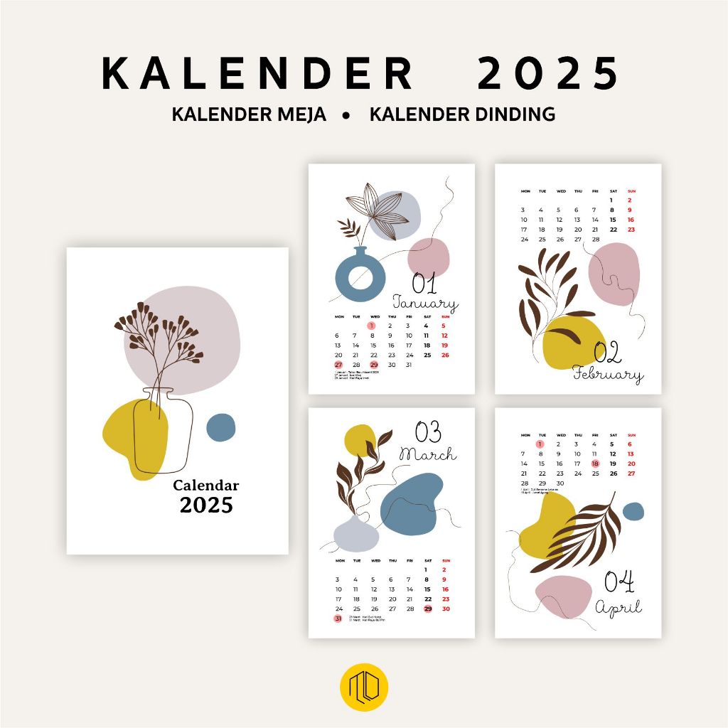 

Kalender Tanaman Line Art 2025 / Kalender Motif Plant 2025 / Kalender 2025 Aesthetic Calendar 2025 / Desk Calendar 2025 / Kalender Meja 2025 / Kalender Duduk 2025 / Kalender Dinding 2025 / Kalender 2025 Aesthetic / Kalender Meja Tatakan Dupleks