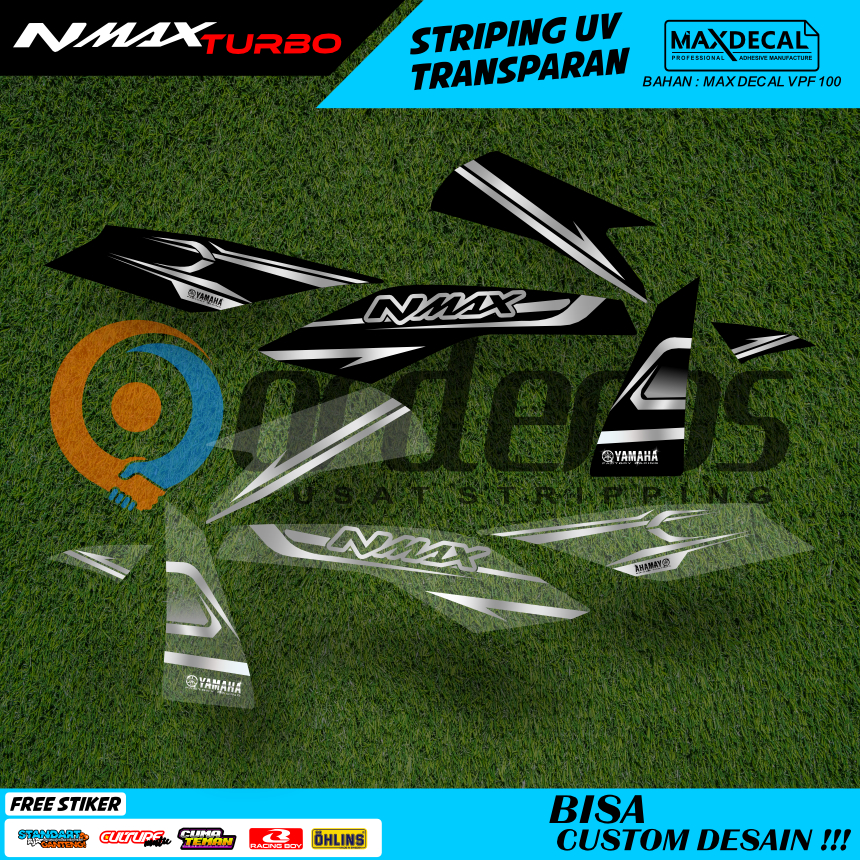 striping nmax new thailand transparan old modifikasi motif terbaru minimalis racing stiker nmax -10
