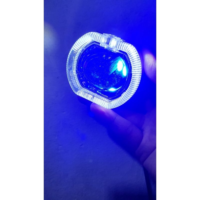 Projector Biled Cut Off Mini 2.5 INC D2 D3 Jauh Dekat 30watt Waterproof Plus Devil Ala Biled PNP Sem