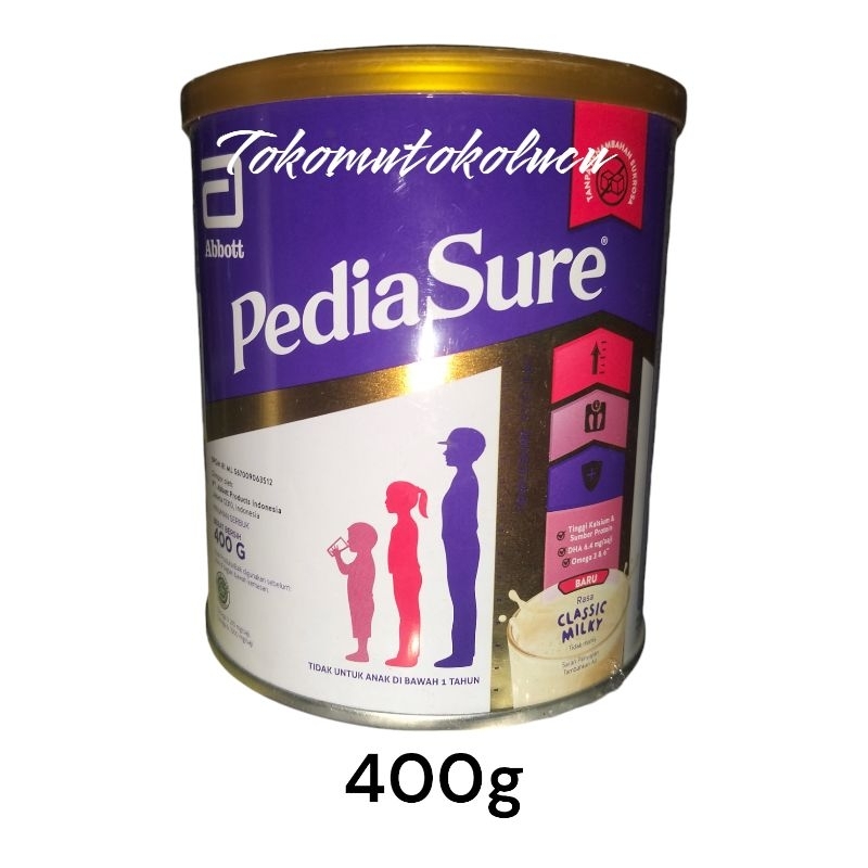 

pediasure triplesure classic milky 400g susu pertumbuhan anak