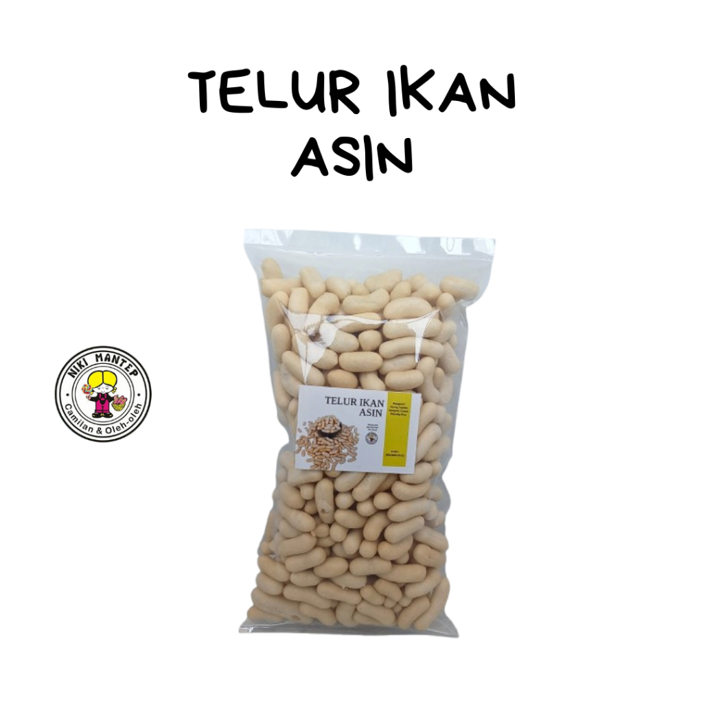 

Pilus Telur Ikan Asin - Niki Snack Salatiga