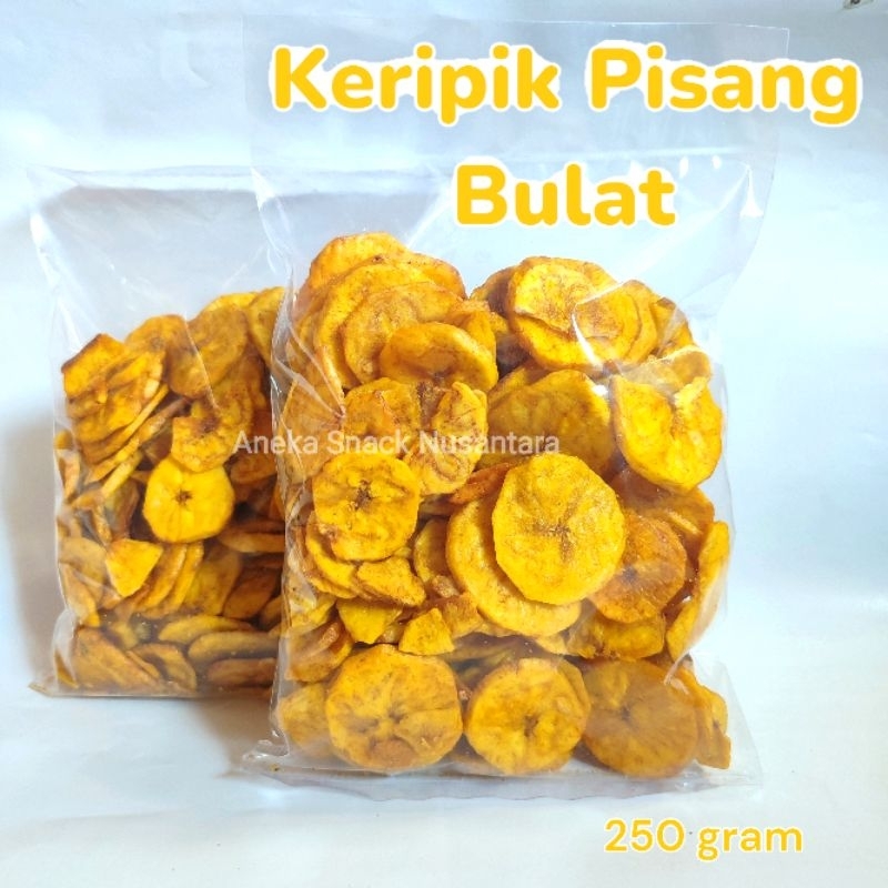 

KERIPIK PISANG BULAT / PISANG KOIN