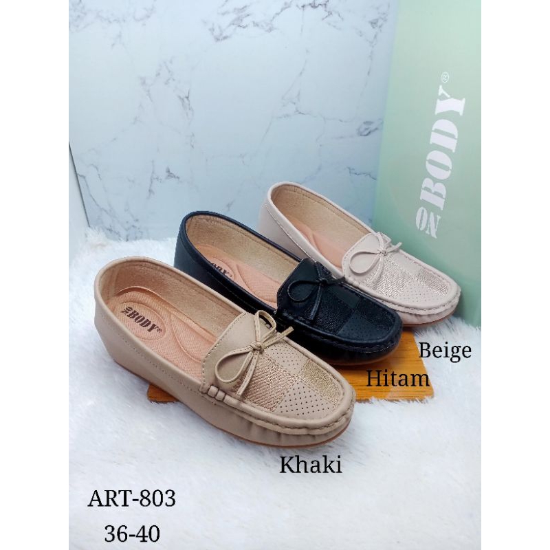SEPATU WEDGES IMPORT WANITA NOBODY 803