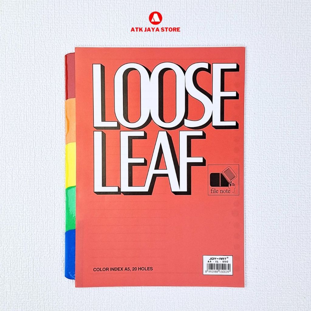 

Pembatas loose leaf A5 | pembatas loose leaf bahan kertas