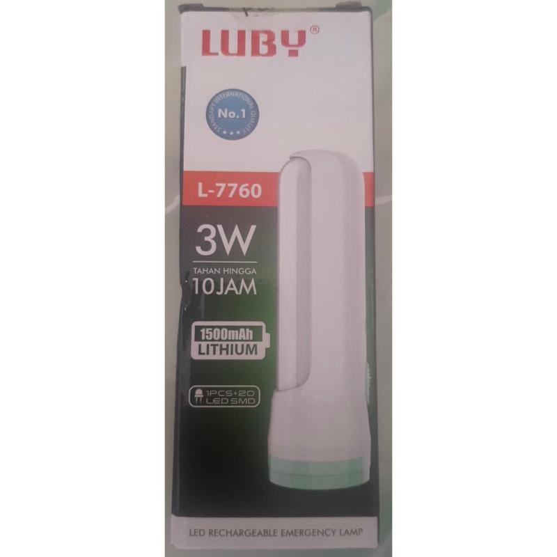 Lampu emergency Luby LED