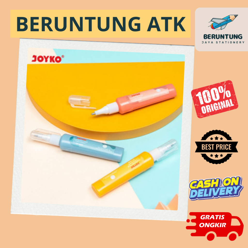 

Tipe X Joyko Cf-P239 Cairan Koreksi Mini Dengan Tampilan Dan Warna Yang Menarik