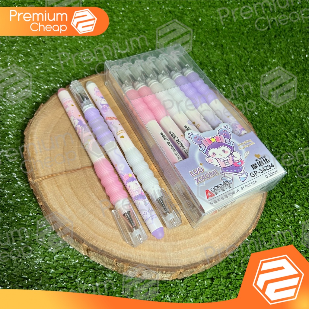 

[12 PCS] Pen Hapus Gel Pen Erasable Odemei GP34294 Kuromi