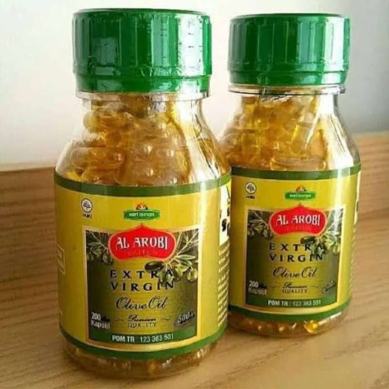

Minyak zaitun al arobi isi 200 kapsul extra virgin