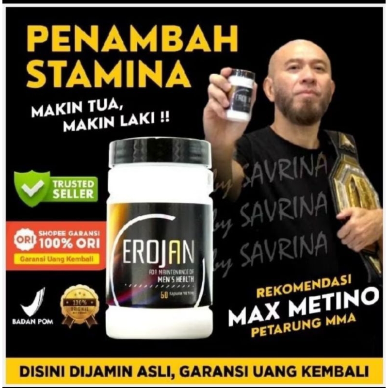 EROJAN Original suplemen pria - 100% Asli erojan