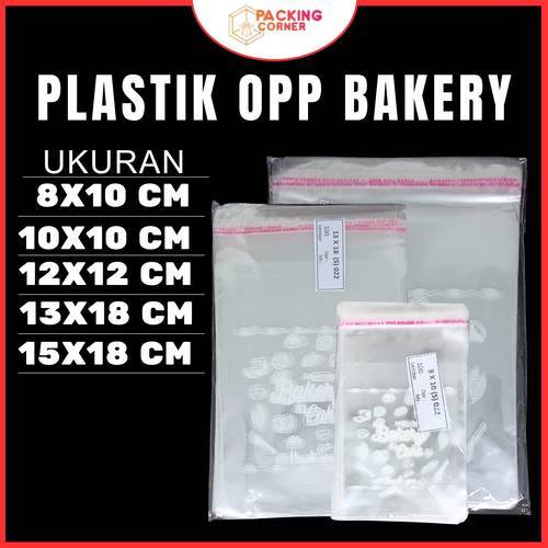 

Plastik OPP Roti Motif Bakery Thank You 8x10 10x10 12x12 13x18 15x18 100 lembar Kantong Plastik Toko Roti Cookies Croisant Bening Transparan