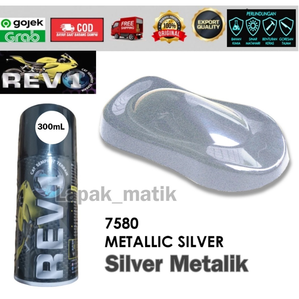 PILOK REVO SILVER METALIK 7580 300ML