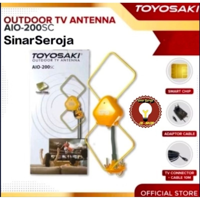 RK Antena Digital Toyosaki AIO-220 / AIO-200 / AIO-235 / AIO-228USB / AIO-215 USB TOYOSAKI