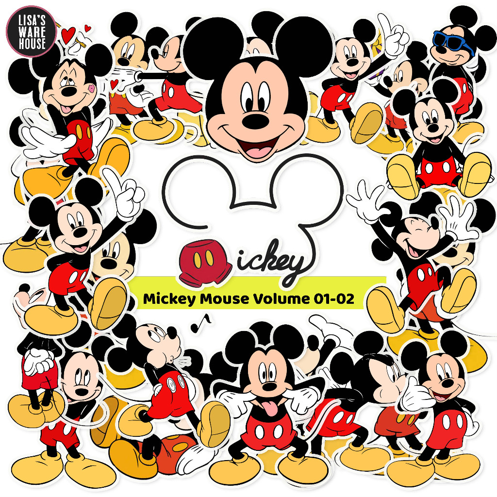 

Sticker Disney Mickey Mouse Volume 01-02