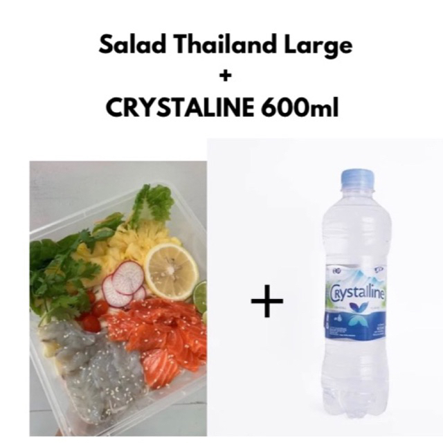 

BUNDLING SALAD THAILAND LARGE + CRYSTALINE 600ml