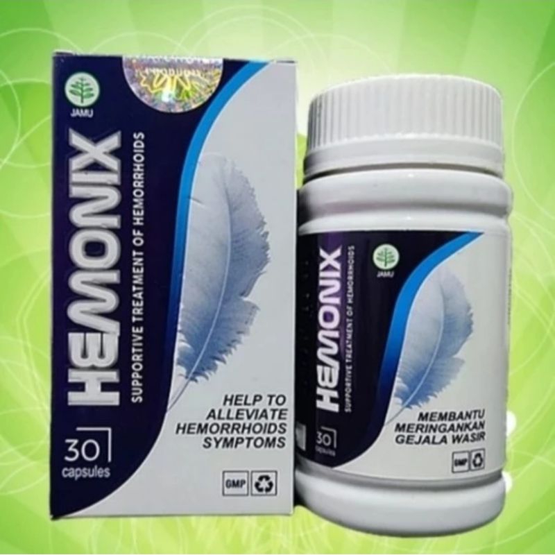 HEMONIX OBAT ASLI ORIGINAL OBAT WASIR AMBEIEN HEMONIX 100% ASLI BPOM