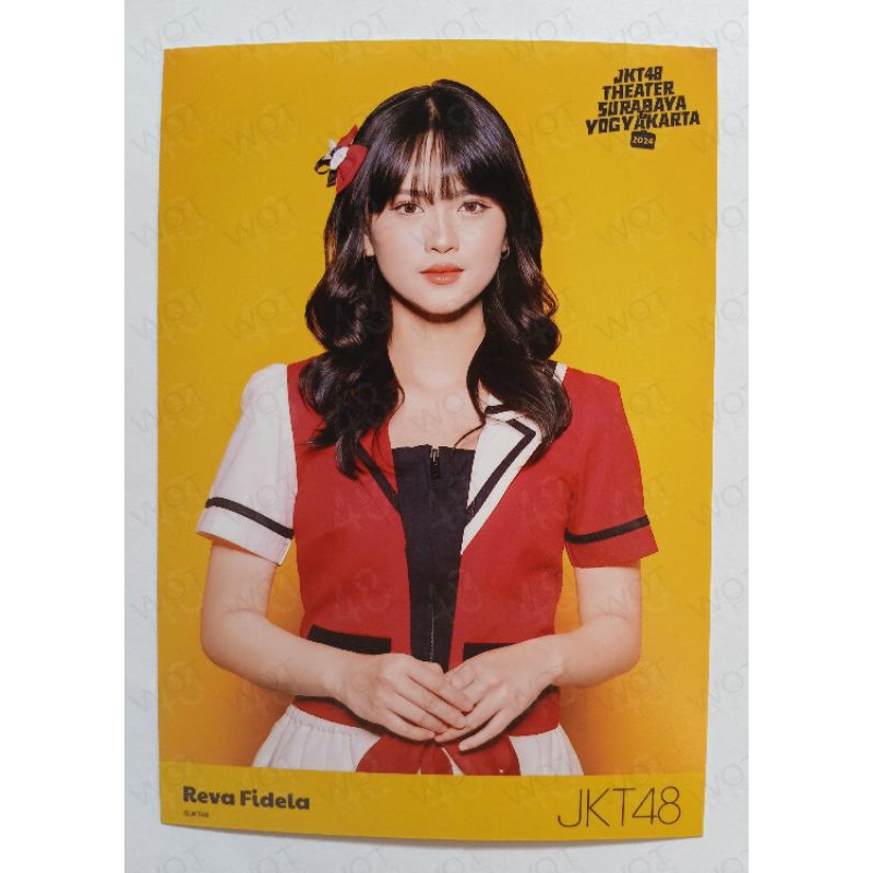 Photopack (PP) Original Edisi MnG Theater Sementara JKT48 Member Team Ramune (SBY-JOG 2024) - Reva F