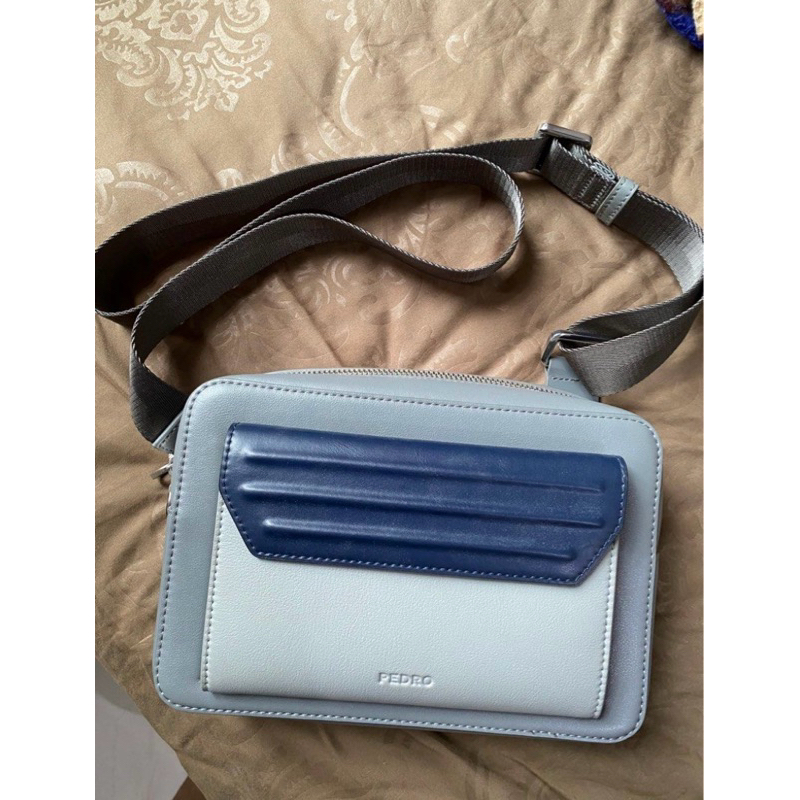 TAS PRIA SLING BAG PEDRO ORI  {Preloved}