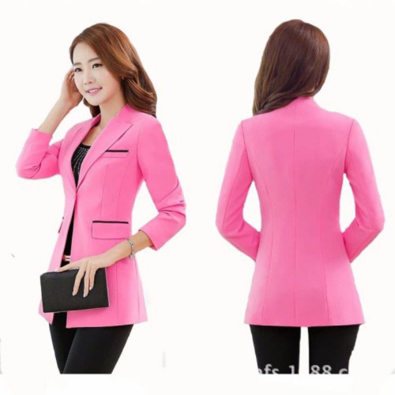 jas blazer wanita Korea semi-blazer style Korea