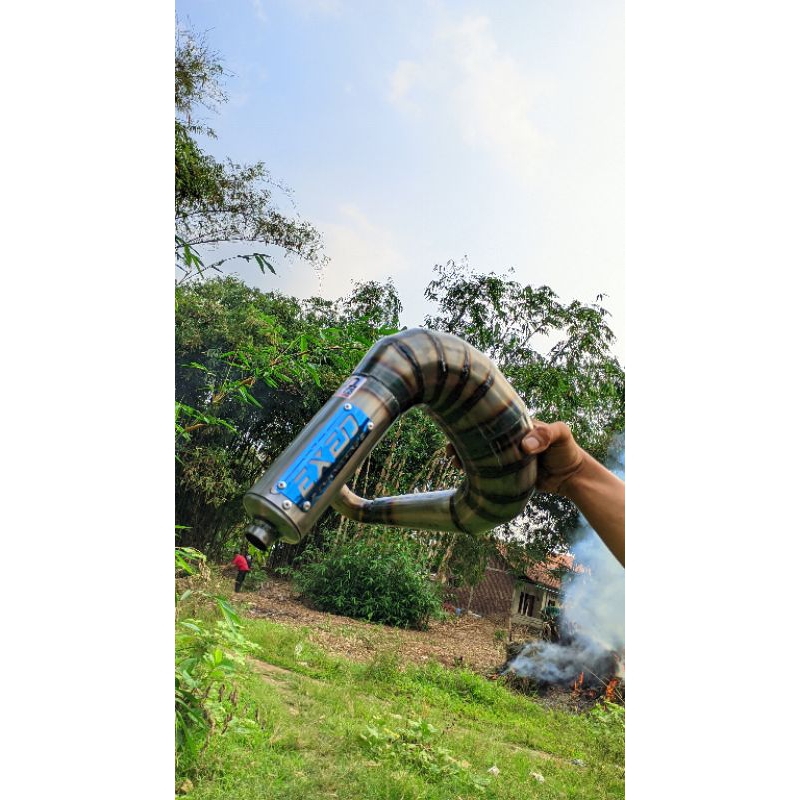 KENALPOT/GOPED63cc//GOPED50cc//X5//MESIN/PEMOTONG RUMPUT