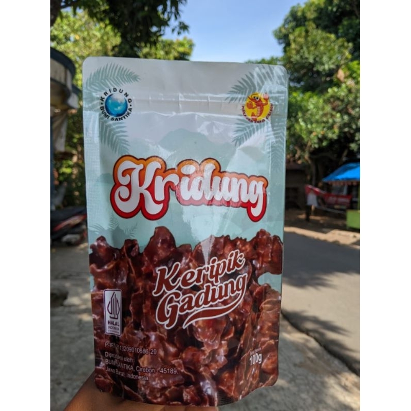 

keripik gadung coklat