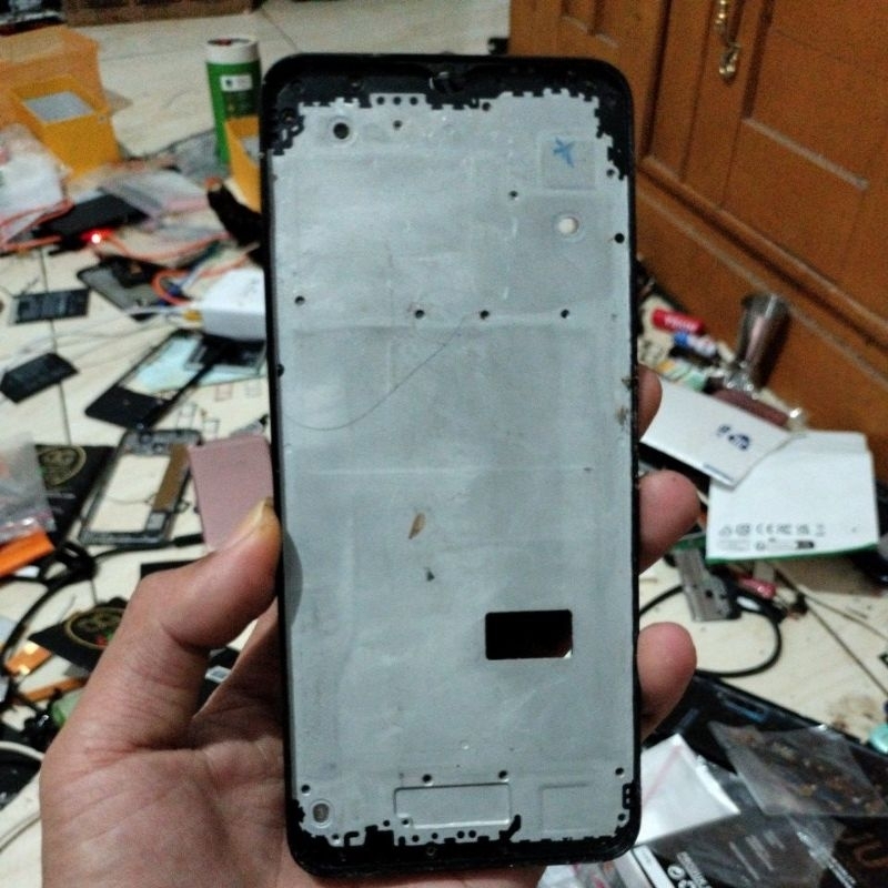 Prame tatakan LCD oppo a31 bekas copotan dari oppo a31 refubishd