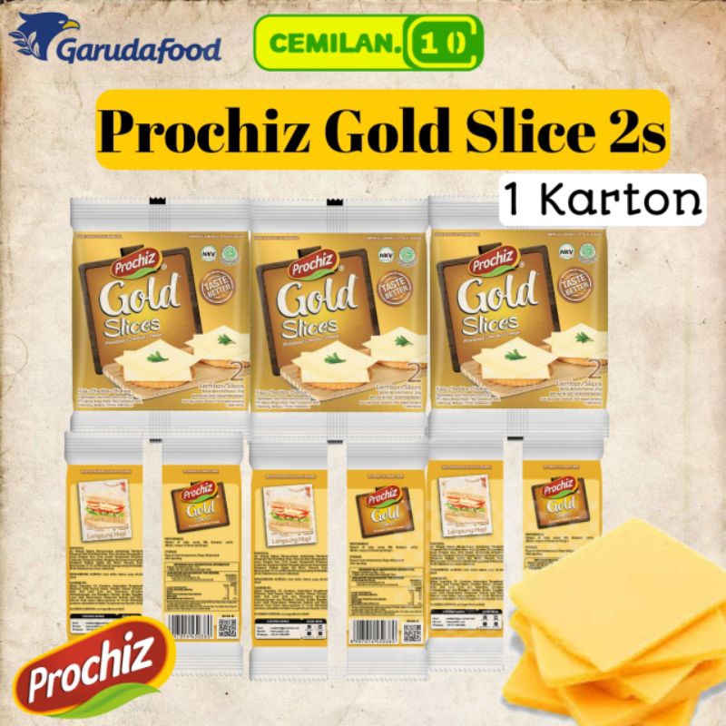 

keju Prochiz Gold Slice 2s 1 karton