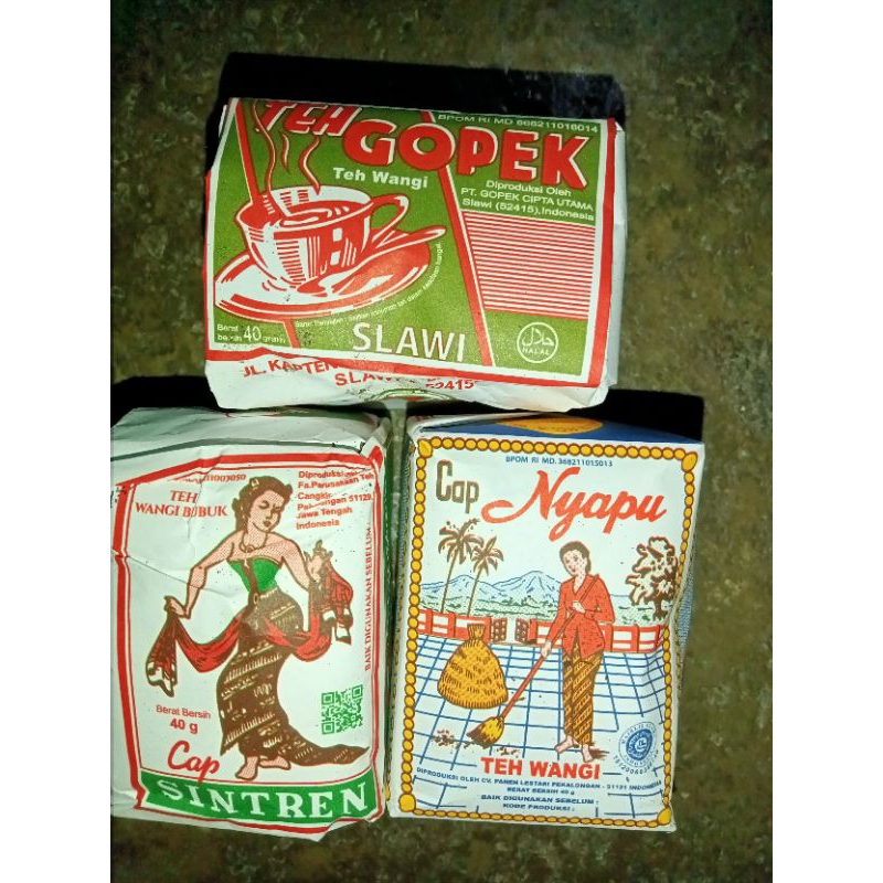 

Racikan Teh Solo 3 merek - Gopek Nyapu Sintren