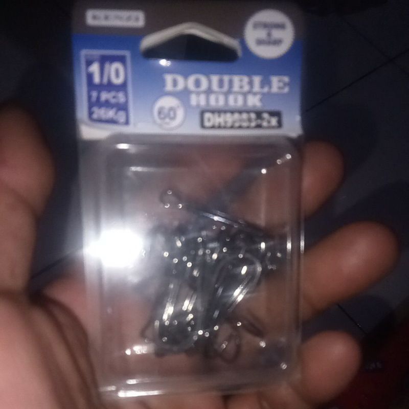 double hook KENZI 1/0 60⁰