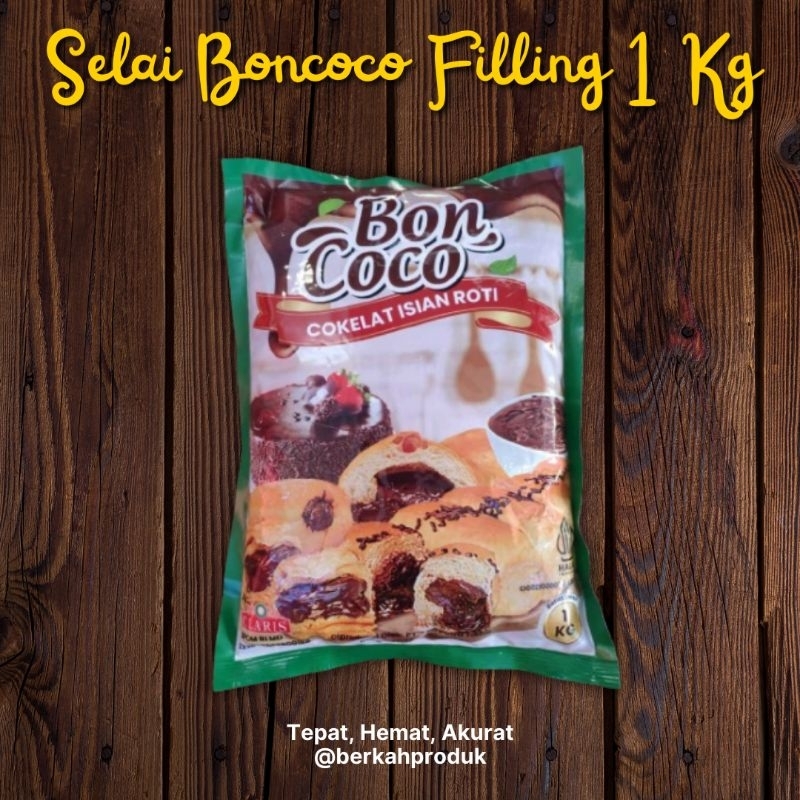 

Selai Cokelat Boncoco Filling Ukuran 1 Kg