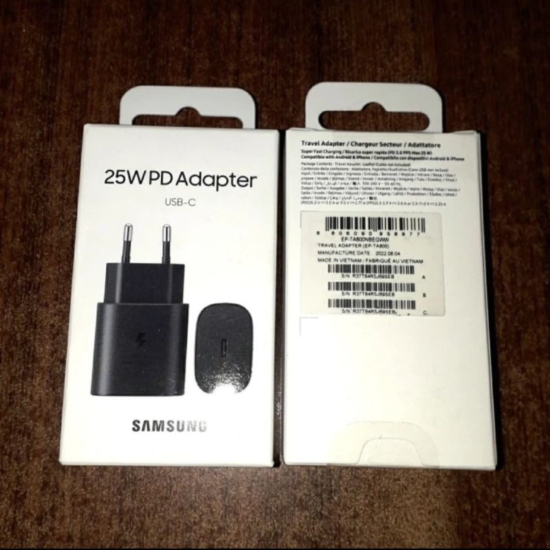 CHARGER SAMSUNG 25W ORIGINAL SAMSUNG