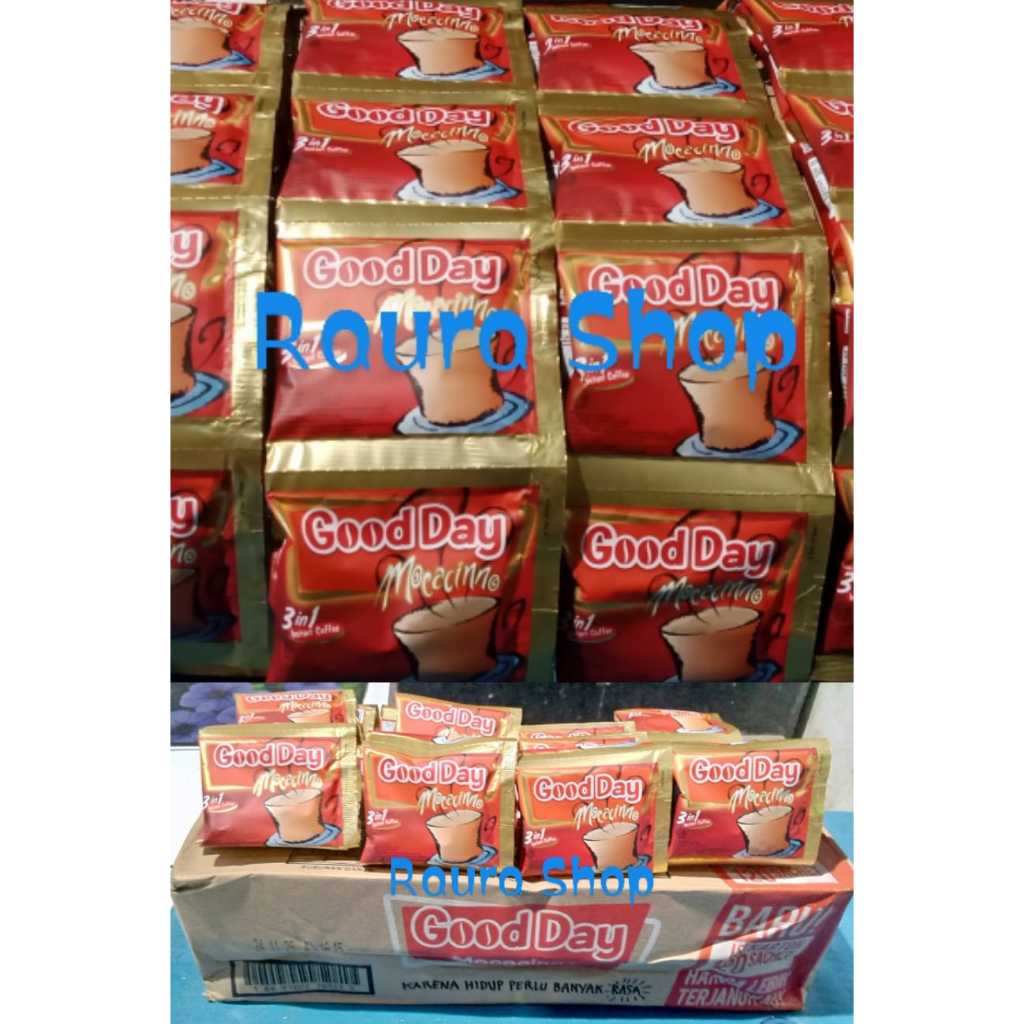 

kopi good day mocacinno 3in1 ( 10 sachet x 20gr)