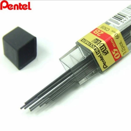 

PENTEL Isi Pensil Mekanik C505 HI-Polymer Super Lead 0.5 2B Tersedia 1 pcs