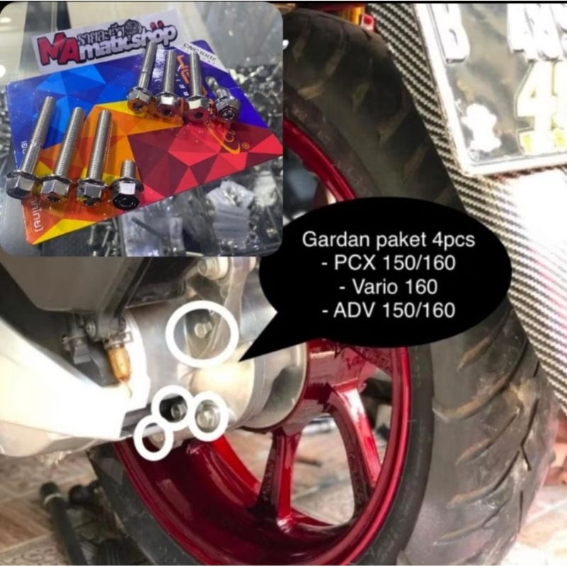 Baut gardan baut oli gardan Vario 160 Pcx Adv 150 160 stainless original heng thailand