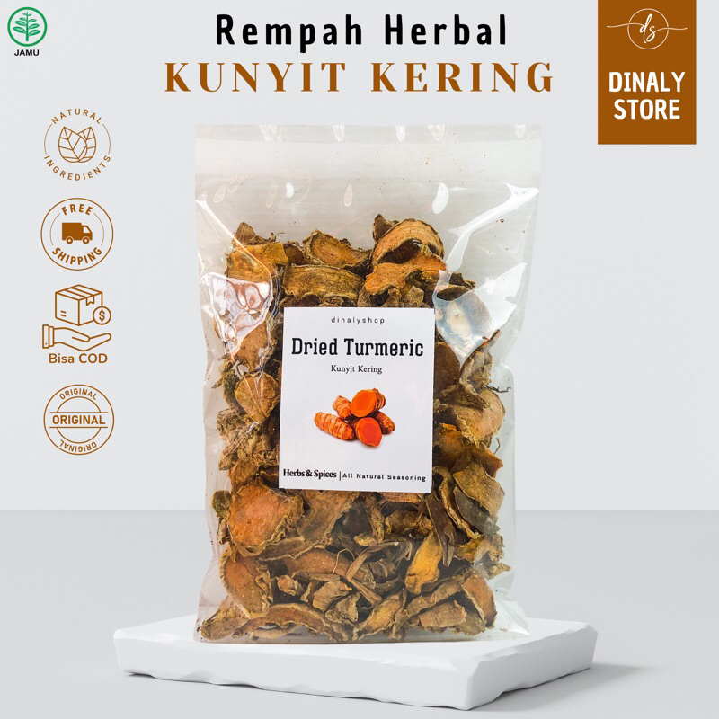 

KUNYIT KERING 100 GRAM