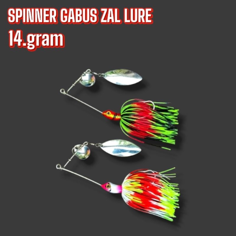 SEPINNER GABUS 14GR ZAL LURE. spinner gabus. lure casting gabus